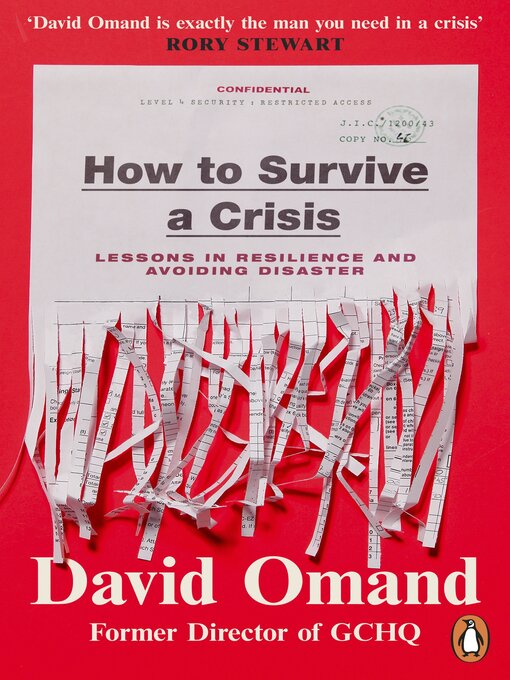Title details for How to Survive a Crisis by David Omand - Available